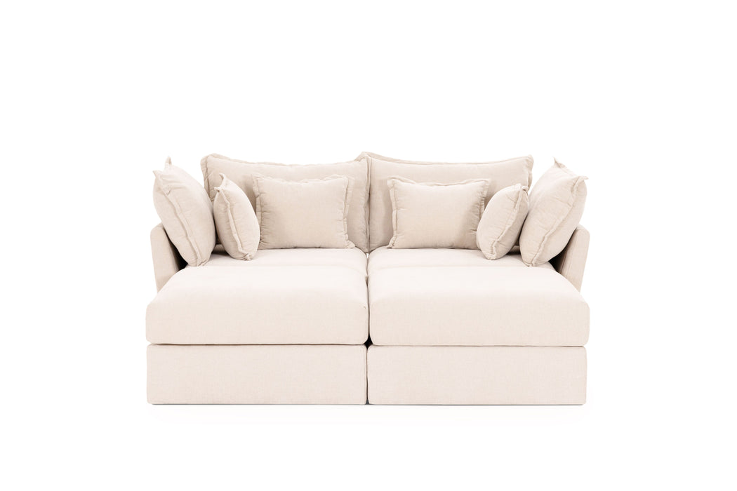 Double 2 Seater Sectional