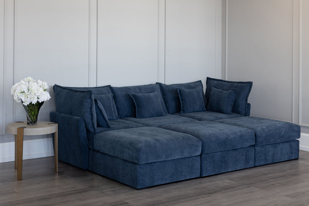 Double 3 Seater Sectional