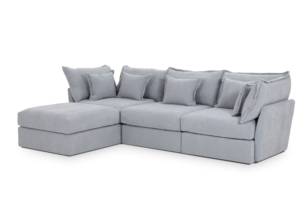 3 Seater Sofa and Ottoman Module