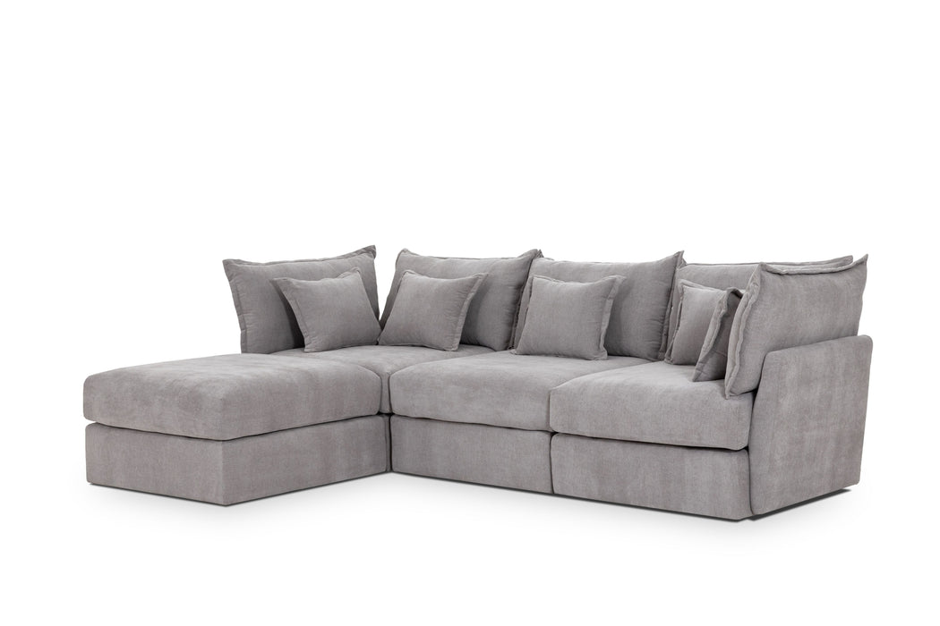 3 Seater Sofa and Ottoman Module