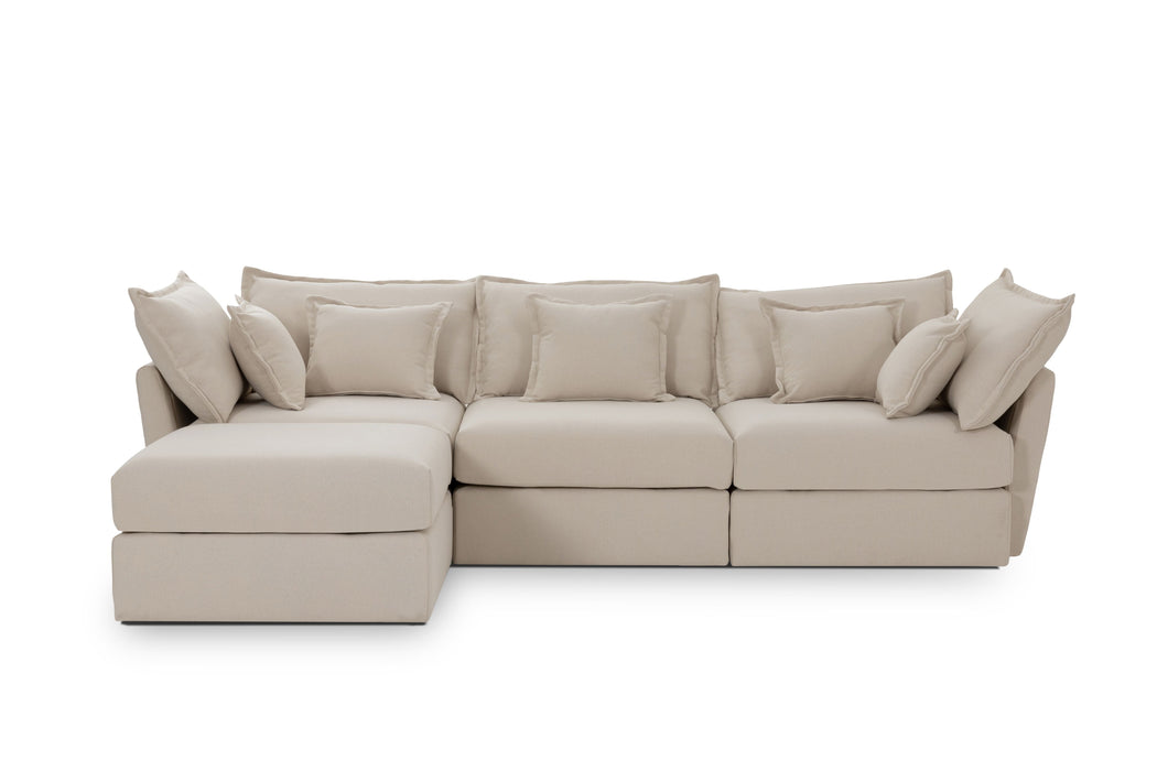 3 Seater Sofa and Ottoman Module