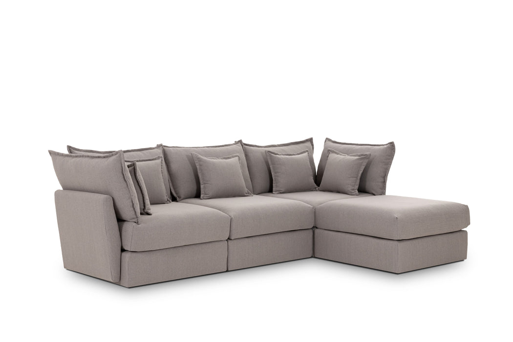 3 Seater Sofa and Ottoman Module