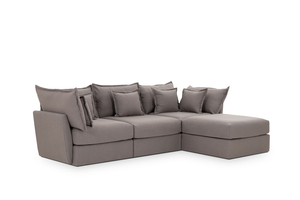 3 Seater Sofa and Ottoman Module