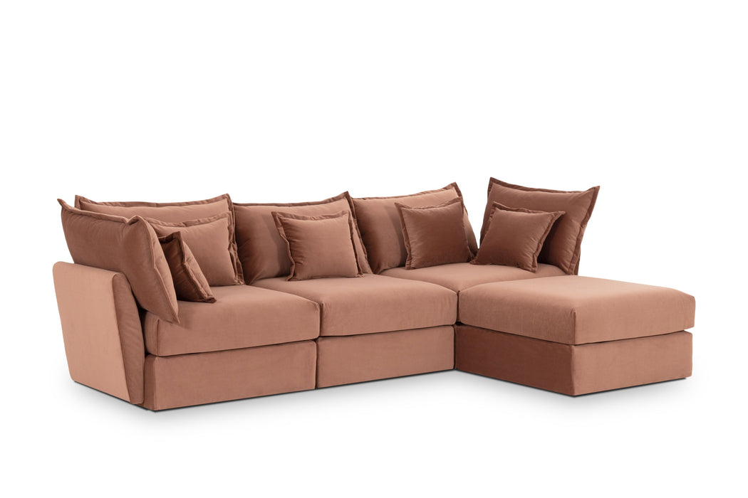 3 Seater Sofa and Ottoman Module