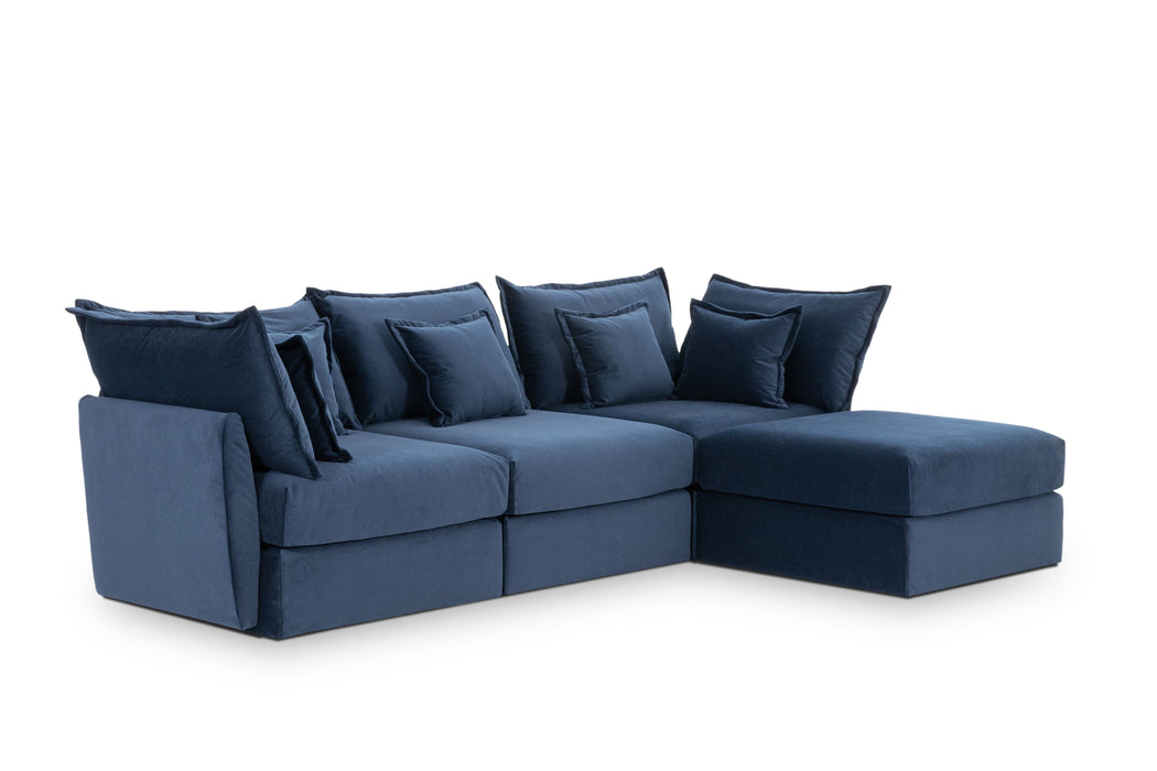 3 Seater Sofa and Ottoman Module