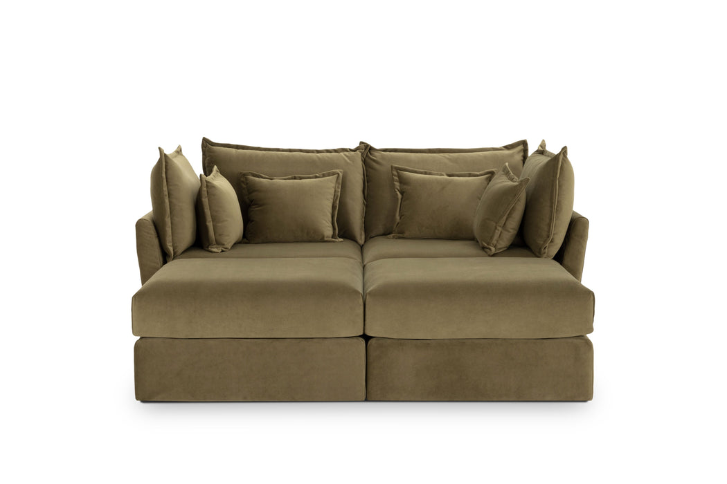 Double 2 Seater Sectional