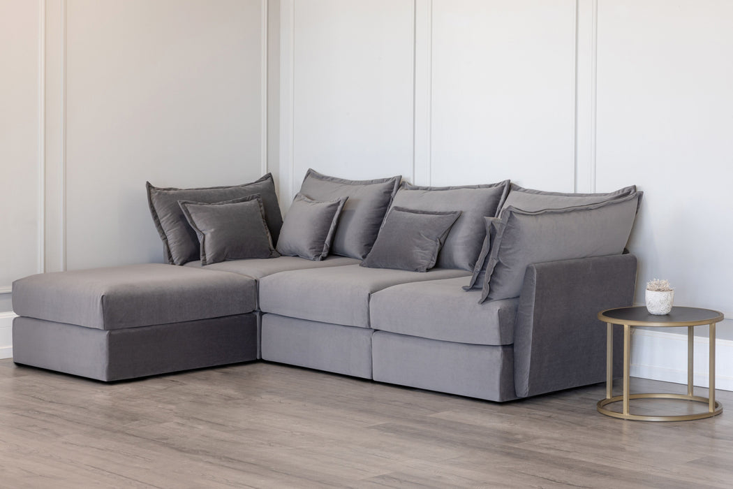 3 Seater Sofa and Ottoman Module