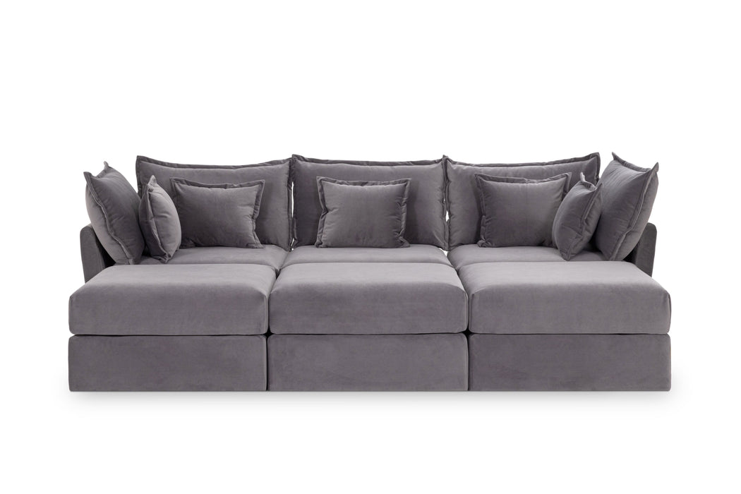 Double 3 Seater Sectional