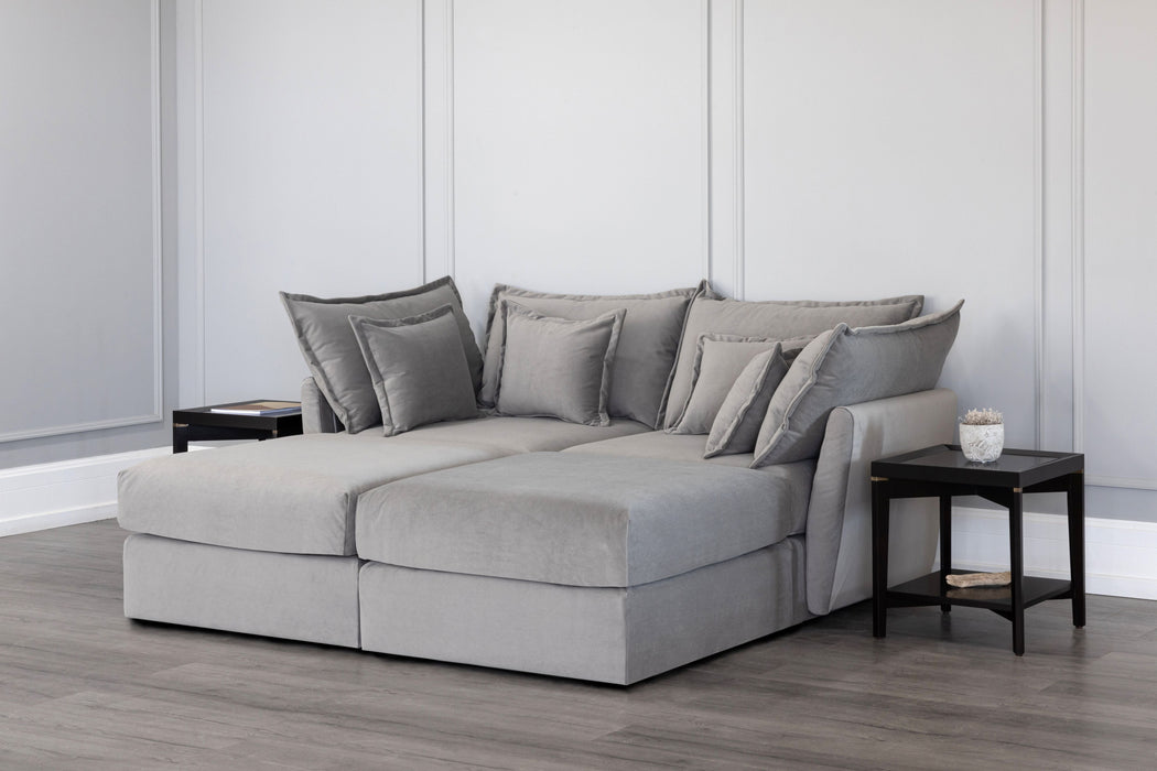 2 Seater Sofa and 2 Ottoman Modules